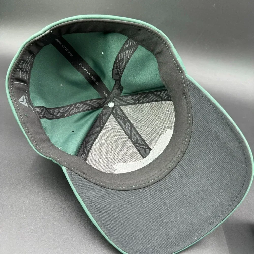 NEW Jeff Marfice Masters Charity Cap‎ Small/Medium Flexfit Delta Green Patch - Picture 10 of 12